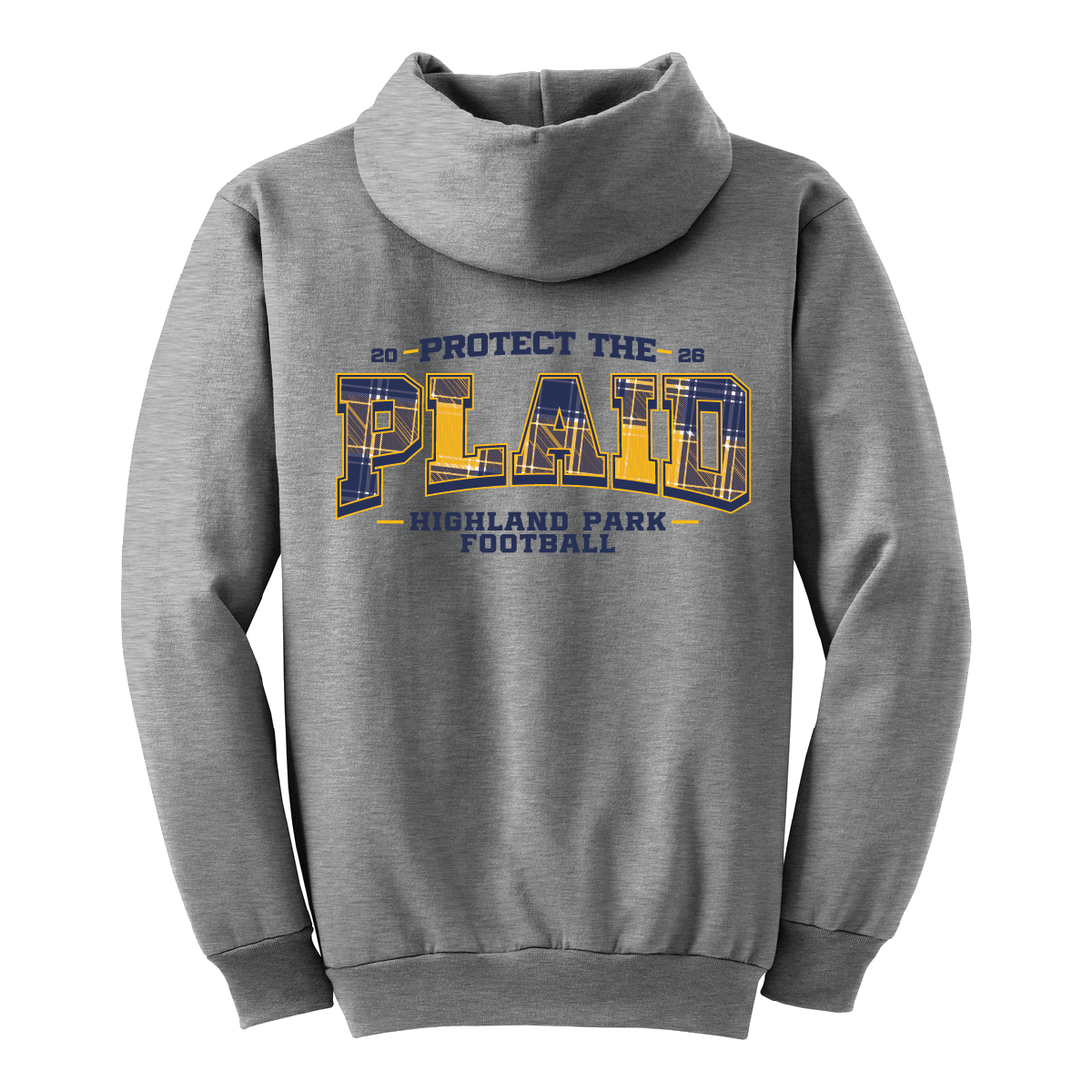 HPFV/JV Blue '26 - Gray Hoodie