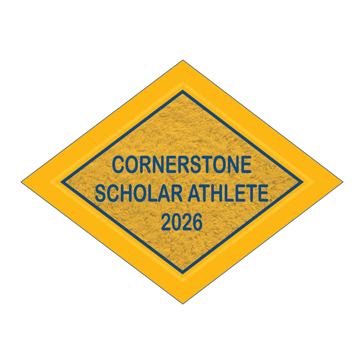 Varsity Cornerstone Athlete Patch