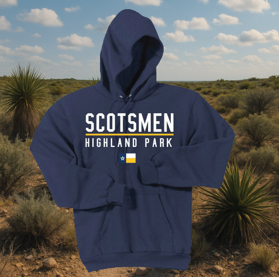 HPC - SCOTSMEN - Navy Hoodie