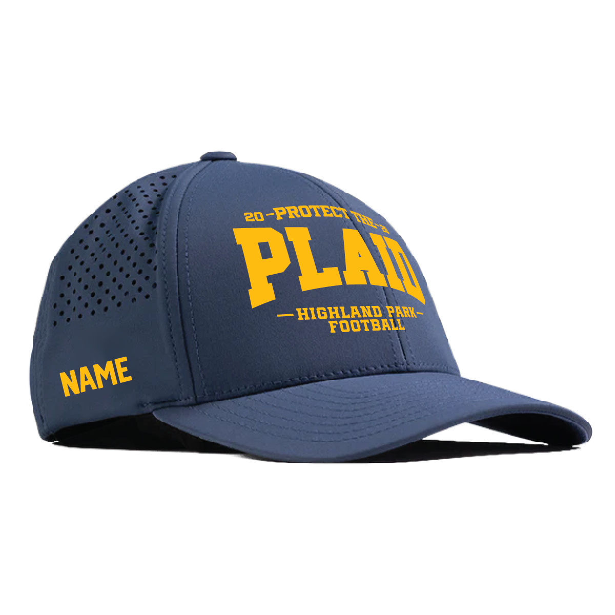HPFV/JV Blue '26 - Navy Branded Hills Hats - Slogan