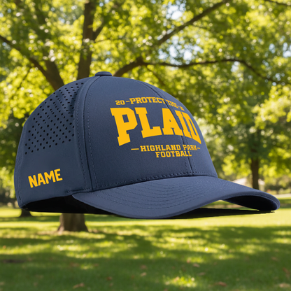 HPFV/JV Blue '26 - Navy Branded Hills Hats - Slogan
