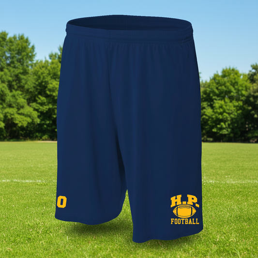 HPFV/JV Blue '26 -  9" Navy Practice Shorts