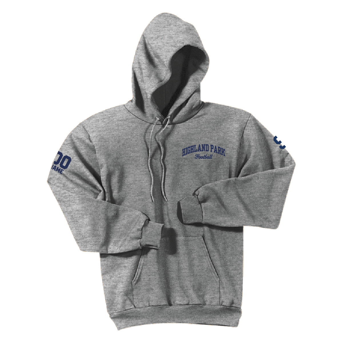 HPFV/JV Blue '26 - Gray Hoodie