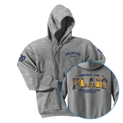 HPFV/JV Blue '26 - Gray Hoodie