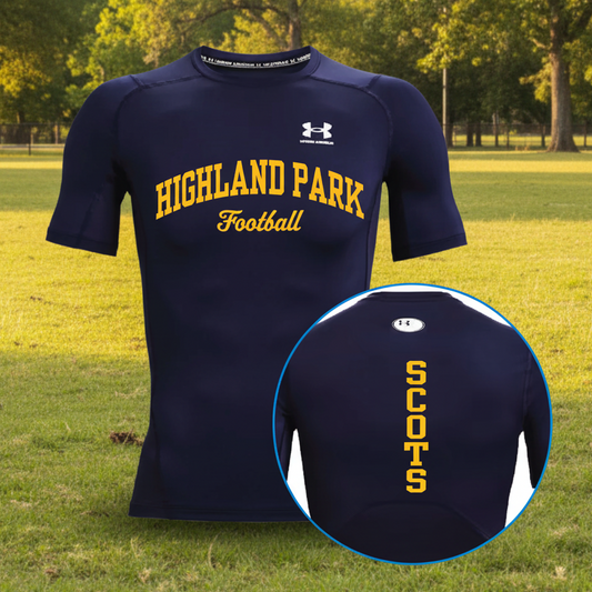HPFV/JV Blue '26 - Navy UA Short Sleeve Compression