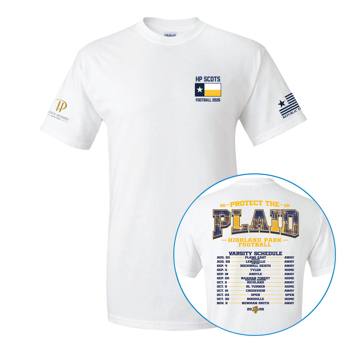 HPFCoach '26 - Schedule Tee - Gift