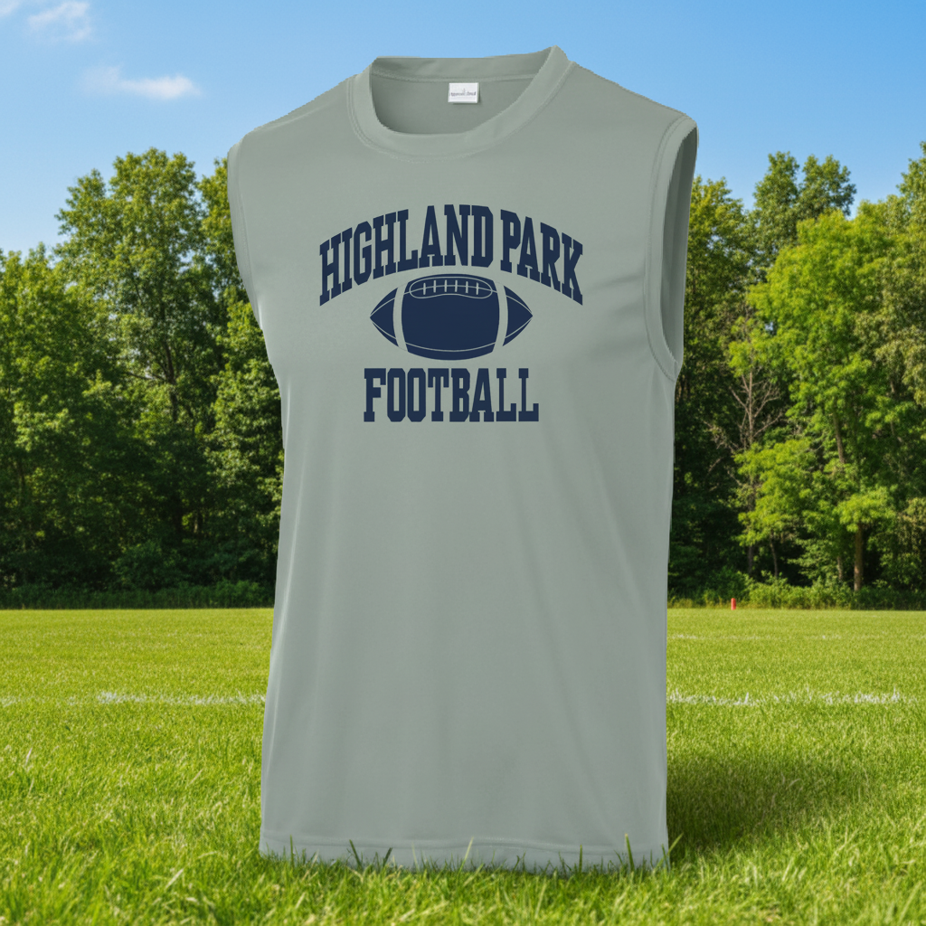 HPFJVG '26 - Silver Sleeveless Workout Shirt