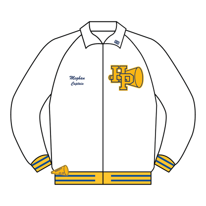 Letter Jacket (White Puffy Jacket)