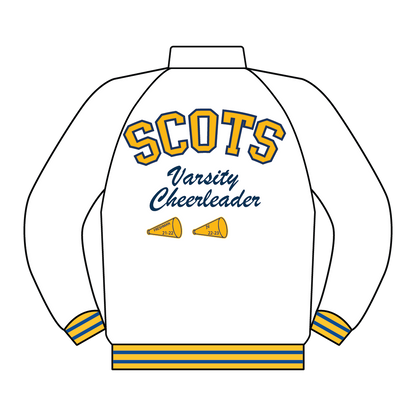 Letter Jacket (White Puffy Jacket)