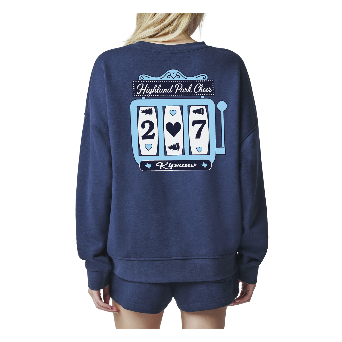 Varsity Navy Sweatshirt - Florence by Mills