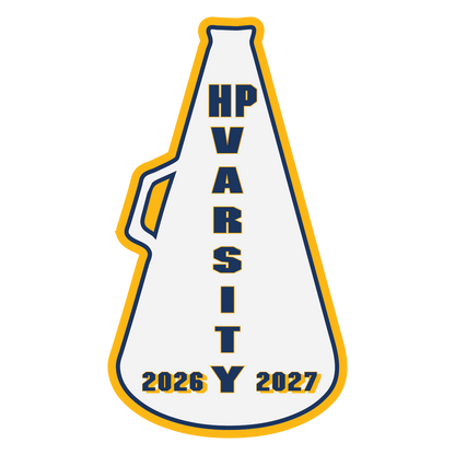 HP Window Decal W/ Megaphone
