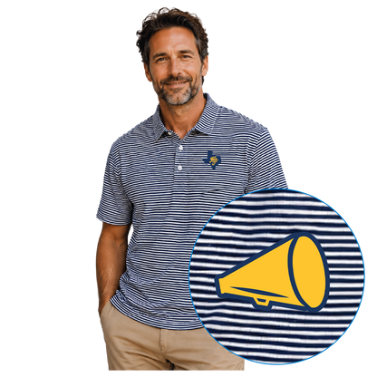 Dad Loop Stripe Polo