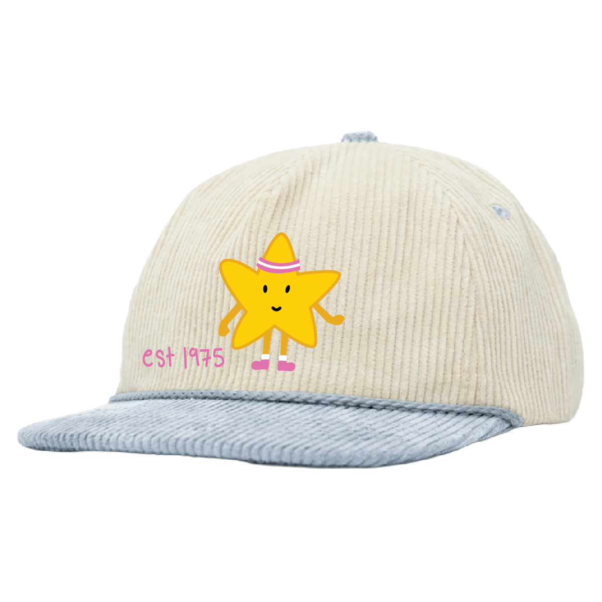 HPCC '26 - Vanilla/Light Blue Corduroy Hat