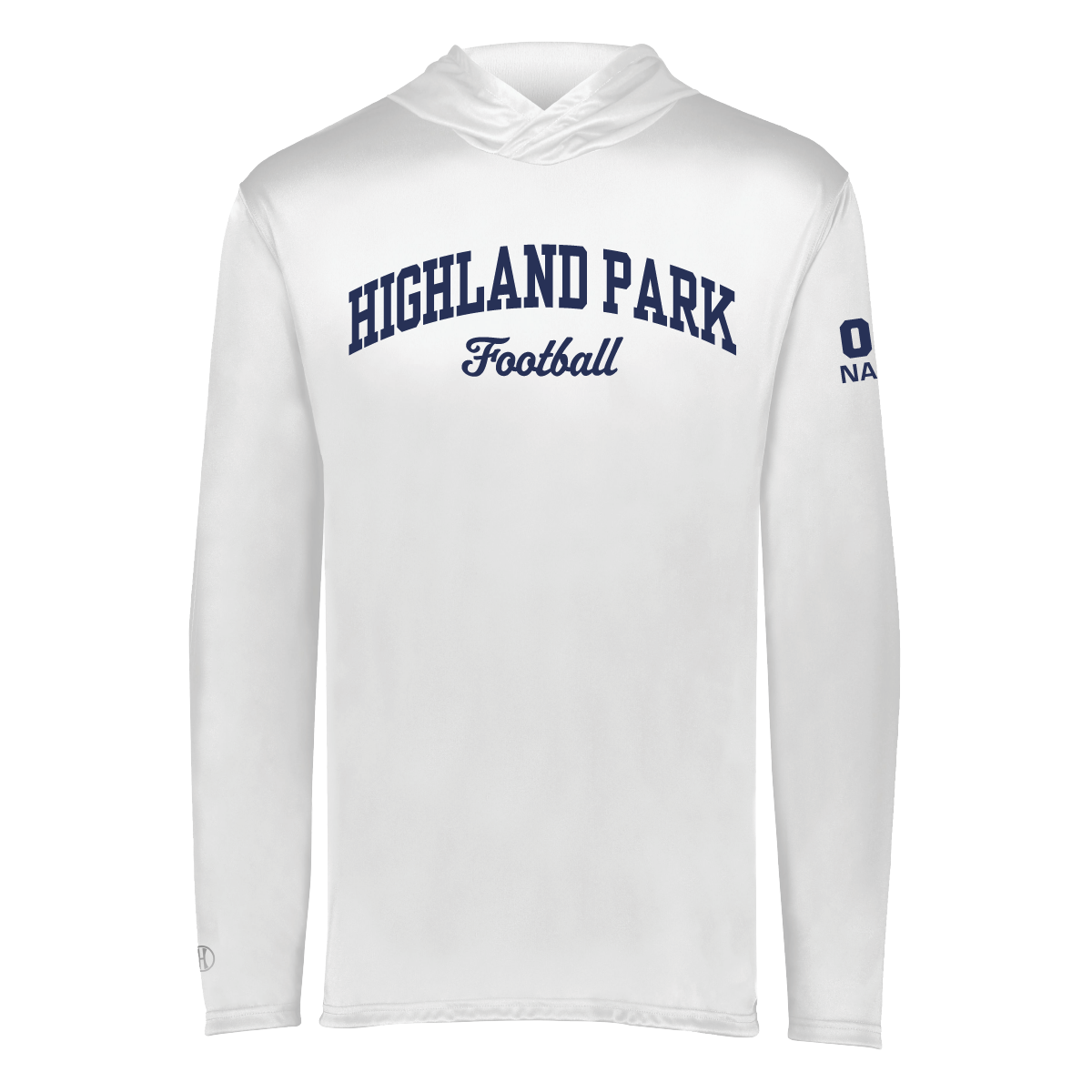 HPFCoach - White Lightweight Hoodie