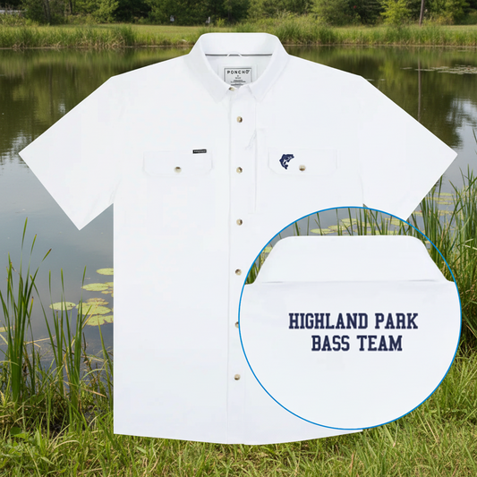 HP Bass '26 - White Poncho Shirt