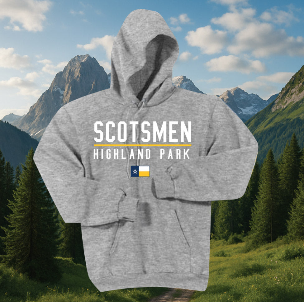 HPC - SCOTSMEN- Grey Hoodie