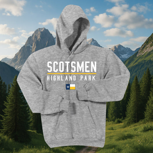 HPC - SCOTSMEN- Grey Hoodie