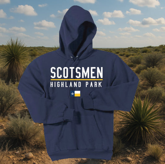 HPC - SCOTSMEN - Navy Hoodie