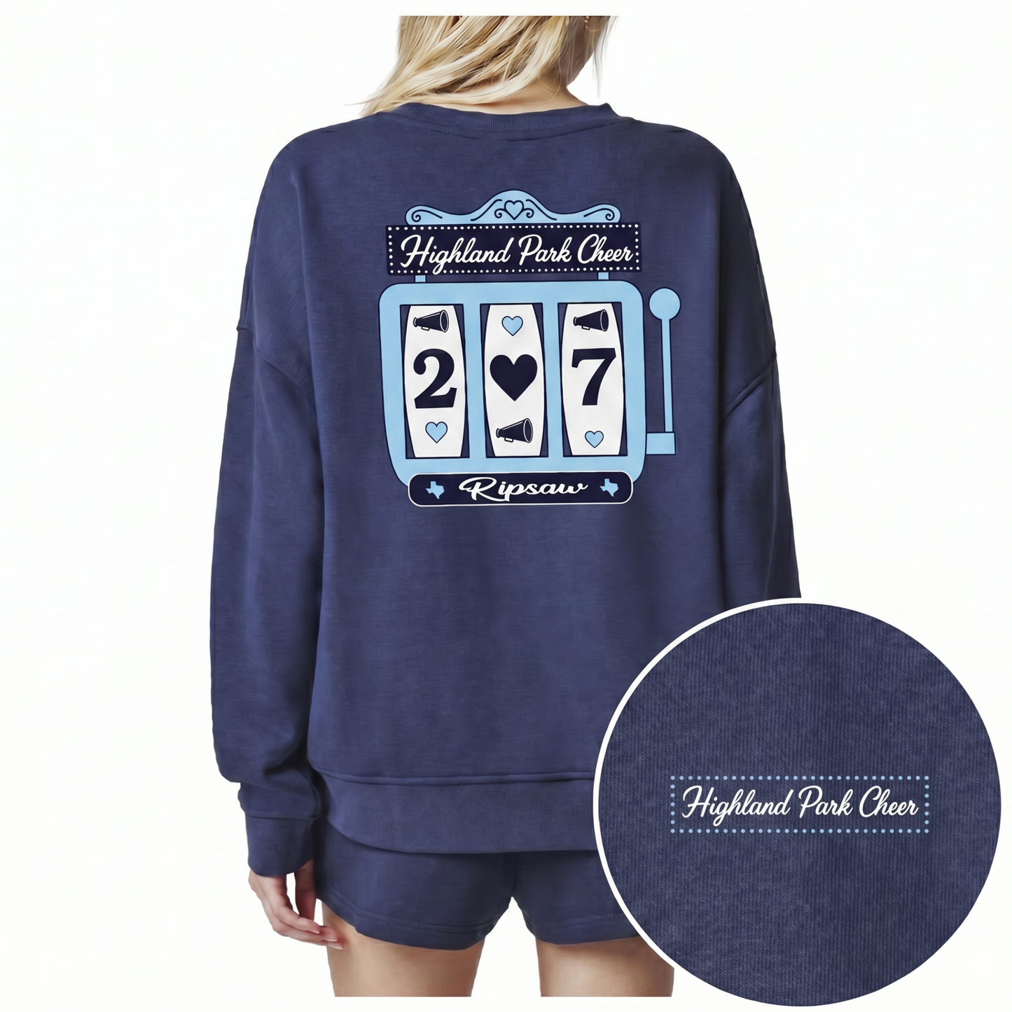 Varsity Navy Sweatshirt - Florence by Mills