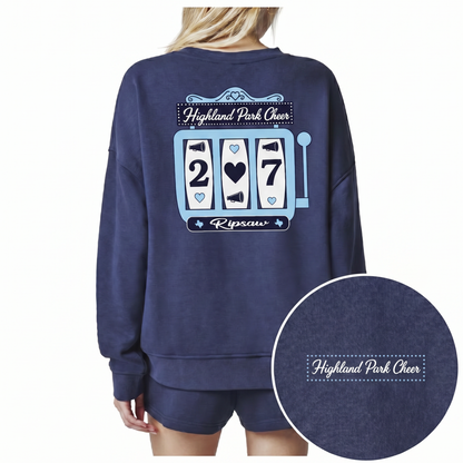 Varsity Navy Sweatshirt - Florence by Mills